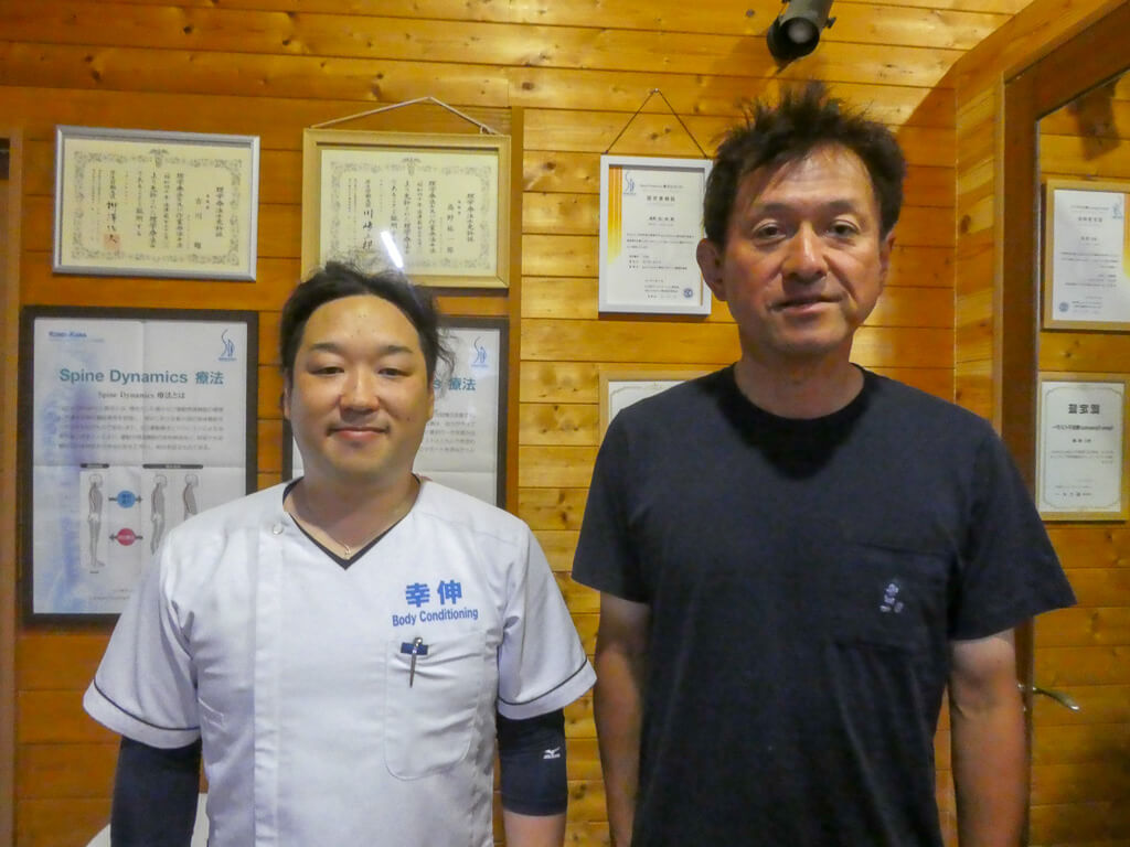 膝の痛みのインタビュー